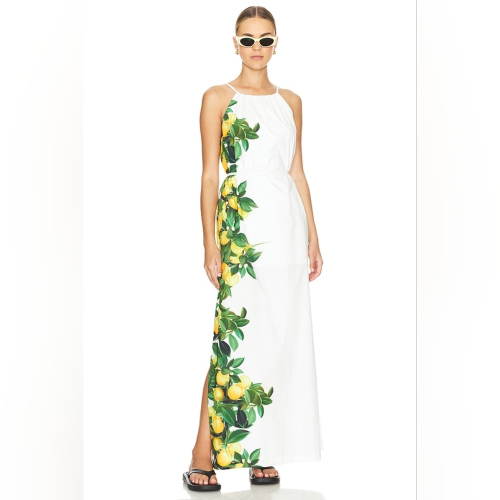 NEW Amanda Uprichard Alicanta White Maxi Dress – Size XS 🍋 - Picture 9 of 16